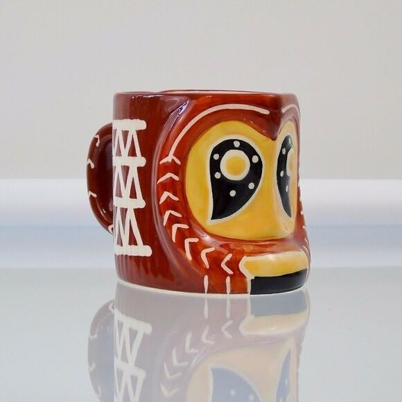 Abelam Kona Tiki Mug The Owl Coffee Grog - Picture 4 of 8